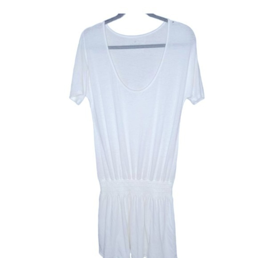 Athleta Lightweight Banded Drop Waist Cover Up Size Medium